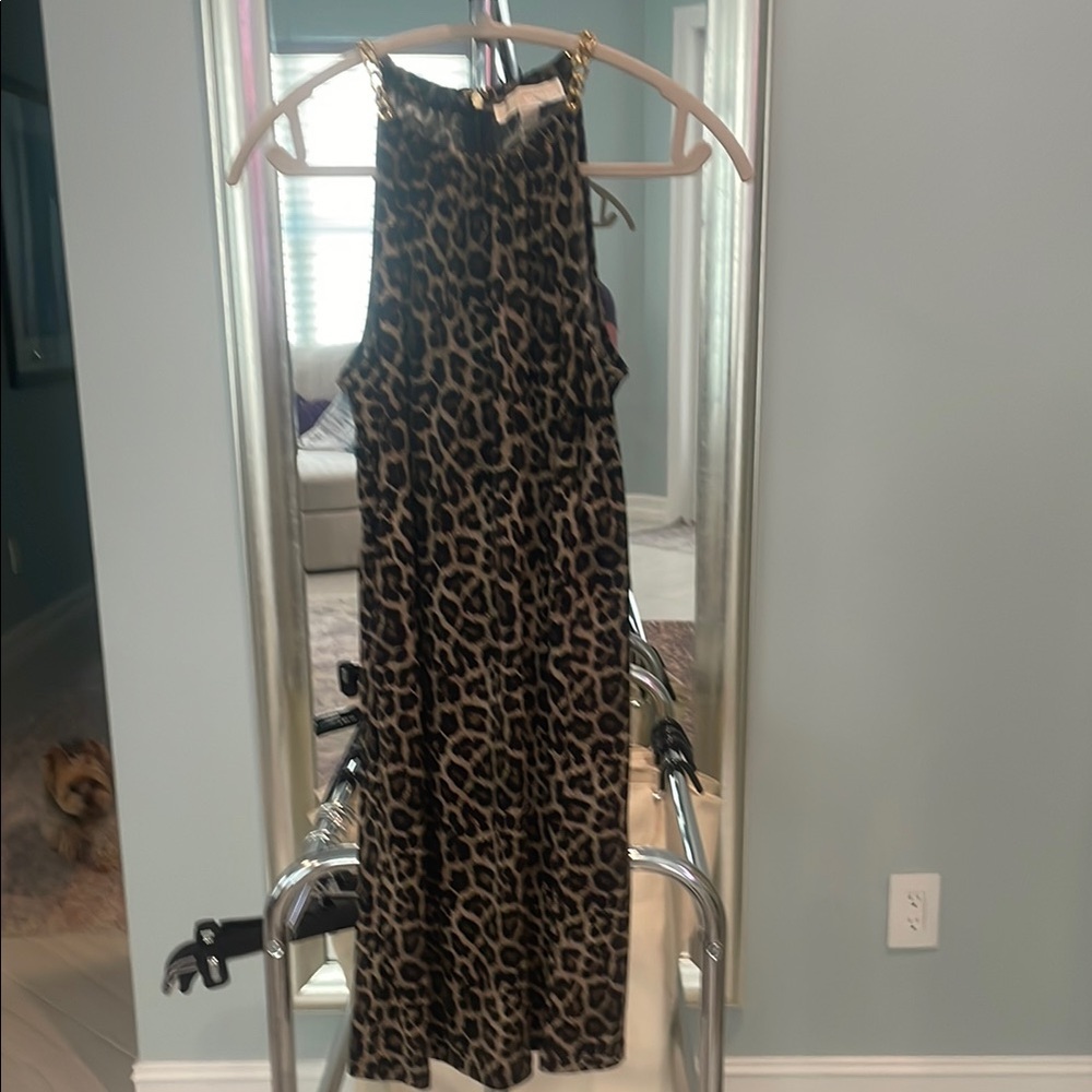 Michael Kors Leopard Print Dress